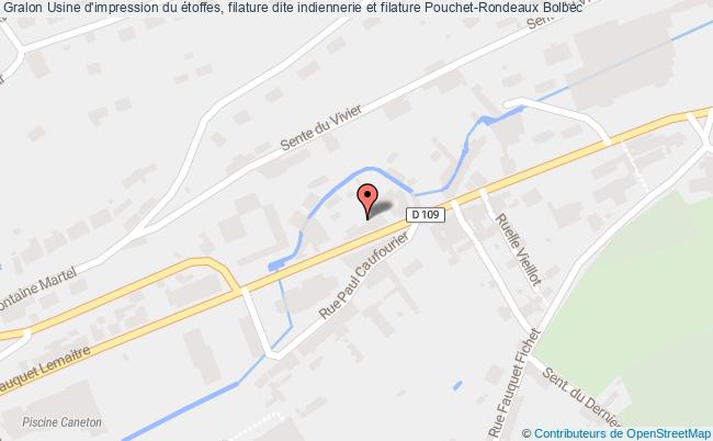 Usine D'impression Du étoffes, Filature Dite Indiennerie Et Filature Pouchet-rondeaux  Bolbec