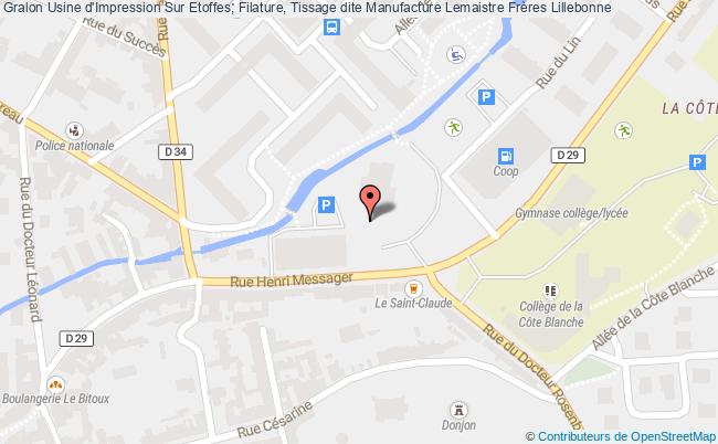 Usine D'impression Sur Etoffes, Filature, Tissage Dite Manufacture Lemaistre Frères  Lillebonne