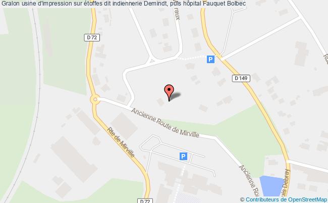 Usine D'impression Sur étoffes Dit Indiennerie Demindt, Puis Hôpital Fauquet  Bolbec