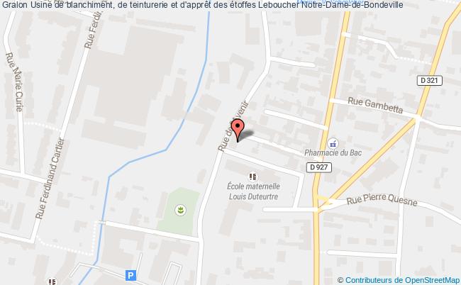 Usine De Blanchiment, De Teinturerie Et D'apprêt Des étoffes Leboucher  Notre-dame-de-bondeville