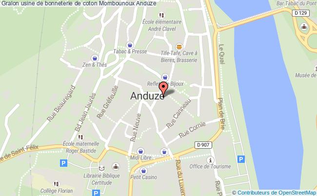 Usine De Bonneterie De Coton Mombounoux  Anduze