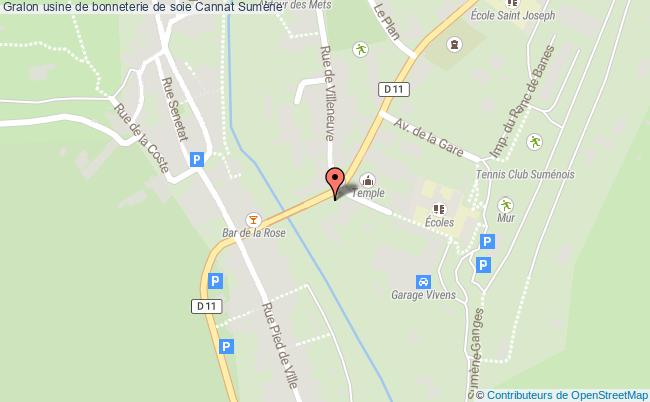 Usine De Bonneterie De Soie Cannat  Sumène