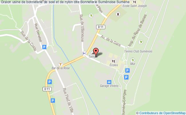 Usine De Bonneterie De Soie Et De Nylon Dite Bonneterie Suménoise  Sumène