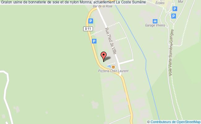 Usine De Bonneterie De Soie Et De Nylon Monna, Actuellement La Coste  Sumène