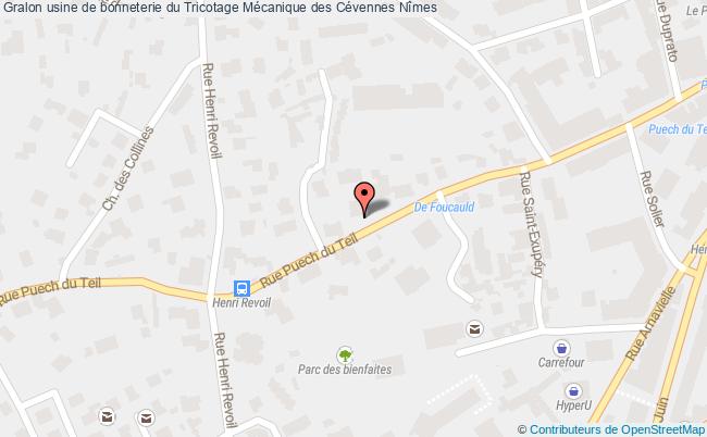 Usine De Bonneterie Du Tricotage Mécanique Des Cévennes  Nîmes