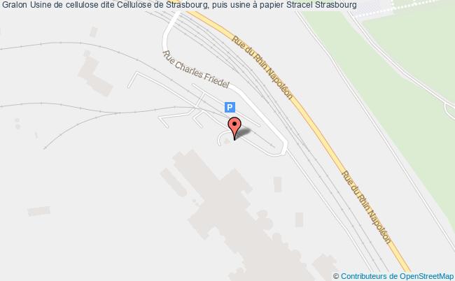 Usine De Cellulose Dite Cellulose De Strasbourg, Puis Usine à Papier Stracel 