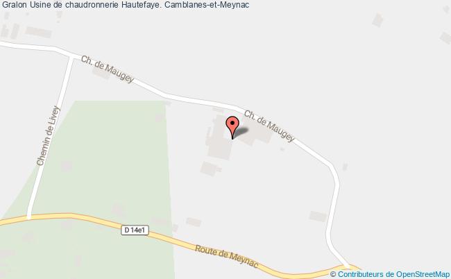 Usine De Chaudronnerie Hautefaye.  Camblanes-et-meynac