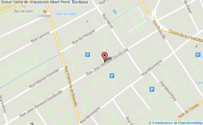 Usine De Chaussures Albert Perré.  Bordeaux