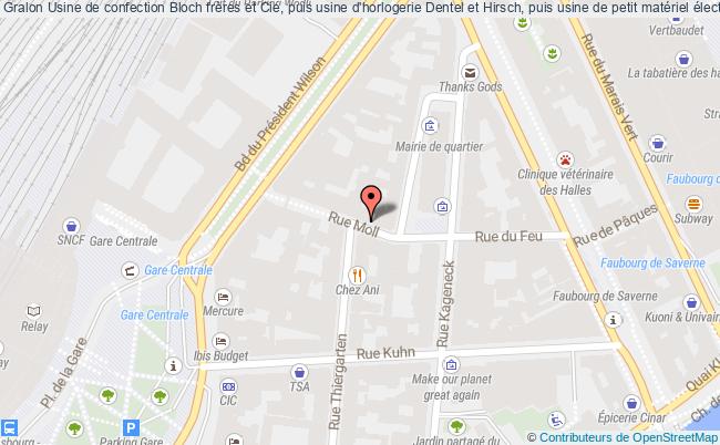 Usine De Confection Bloch Frères Et Cie, Puis Usine D'horlogerie Dentel Et Hirsch, Puis Usine De Petit Matériel électrique (usine D'ampoules) Osram  Strasbourg