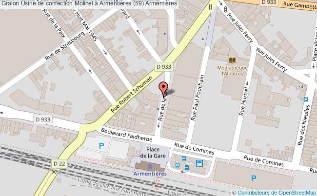 Usine De Confection Molinel à Armentières (59) 