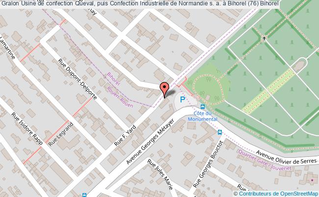 Usine De Confection Queval, Puis Confection Industrielle De Normandie S. A. à Bihorel (76) 