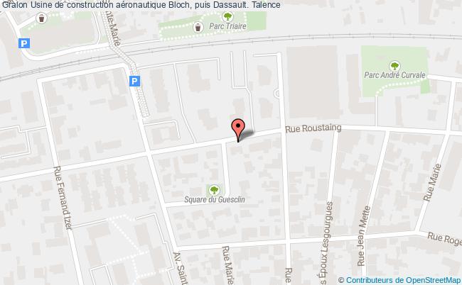 Usine De Construction Aéronautique Bloch, Puis Dassault.  Talence