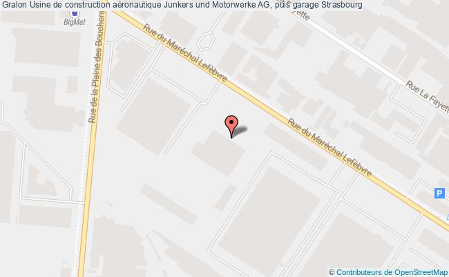 Usine De Construction Aéronautique Junkers Und Motorwerke Ag, Puis Garage  Strasbourg