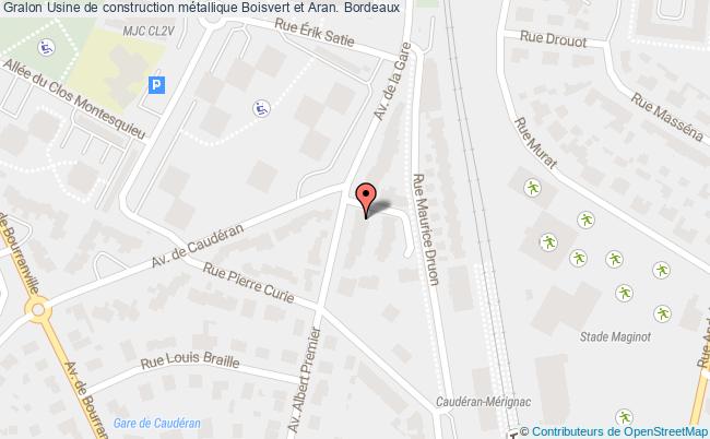 Usine De Construction Métallique Boisvert Et Aran.  Bordeaux
