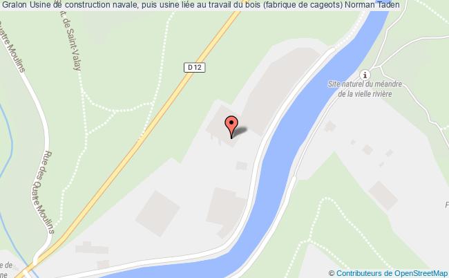 Usine De Construction Navale, Puis Usine Liée Au Travail Du Bois (fabrique De Cageots) Norman  Taden