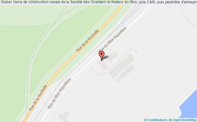 Usine De Construction Navale De La Société Des Chantiers Et Ateliers Du Rhin, Puis Cms, Puis Pépinière D'entreprise  Strasbourg