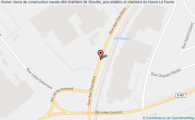 Usine De Construction Navale Dite Chantiers De Graville, Puis Ateliers Et Chantiers Du Havre  Le Havre