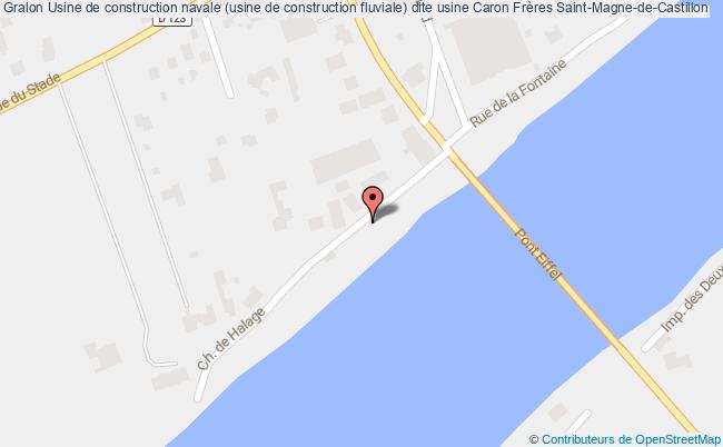 Usine De Construction Navale (usine De Construction Fluviale) Dite Usine Caron Frères  Saint-magne-de-castillon