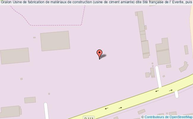 Usine De Fabrication De Matériaux De Construction (usine De Ciment Amiante) Dite Sté Française De L' Everite, Puis Stés Réunies Everite Sitube, Puis Sté Everitube. à Bassens (33) 