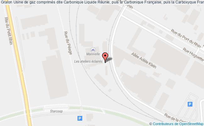 Usine De Gaz Comprimés Dite Carbonique Liquide Réunie, Puis La Carbonique Française, Puis La Carboxyque Française, Puis Usine De Quincaillerie Edart Sa  Strasbourg