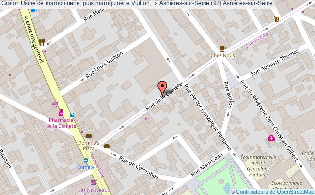 Usine De Maroquinerie, Puis Maroquinerie Vuitton,  à Asnières-sur-seine (92) 