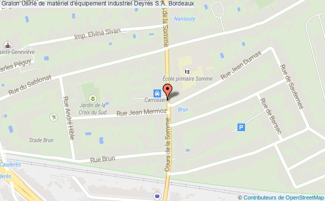 Usine De Matériel D'équipement Industriel Deyres S.a.  Bordeaux
