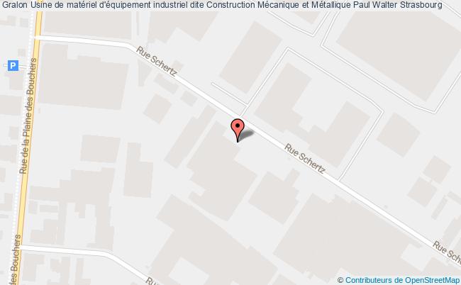 Usine De Matériel D'équipement Industriel Dite Construction Mécanique Et Métallique Paul Walter  Strasbourg