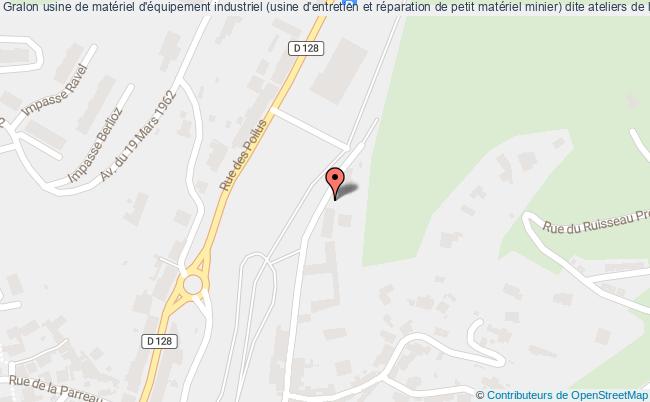 Usine De Matériel D'équipement Industriel (usine D'entretien Et Réparation De Petit Matériel Minier) Dite Ateliers De La Frugère  La Grand-combe