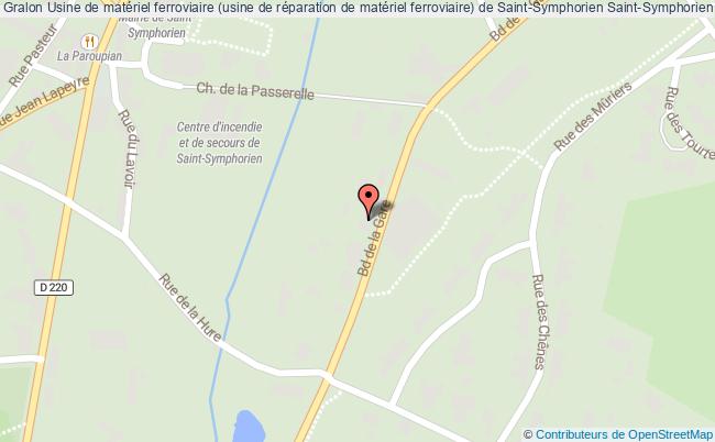 Usine De Matériel Ferroviaire (usine De Réparation De Matériel Ferroviaire) De Saint-symphorien 