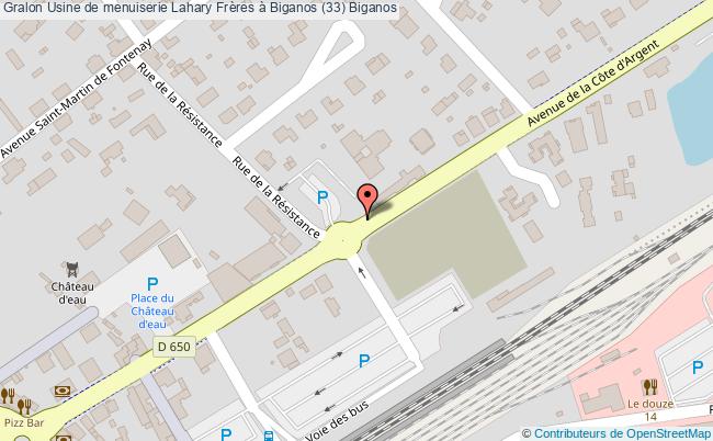 Usine De Menuiserie Lahary Frères à Biganos (33) 