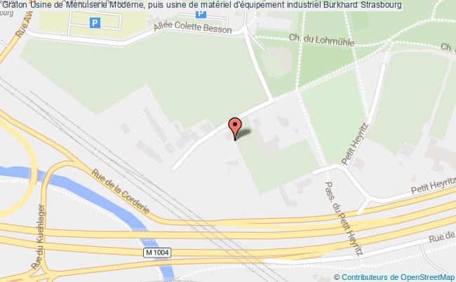 Usine De Menuiserie Moderne, Puis Usine De Matériel D'équipement Industriel Burkhard  Strasbourg