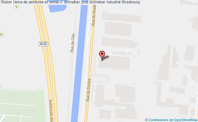Usine De Peintures Et Vernis J. Schreiber, Puis Schreiber Industrie  Strasbourg