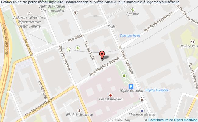 Usine De Petite Métallurgie Dite Chaudronnerie Cuivrerie Arnaud, Puis Immeuble à Logements  Marseille