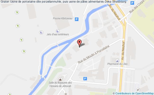 Usine De Porcelaine Dite Porzellanmuhle, Puis Usine De Pâtes Alimentaires Deka  Strasbourg