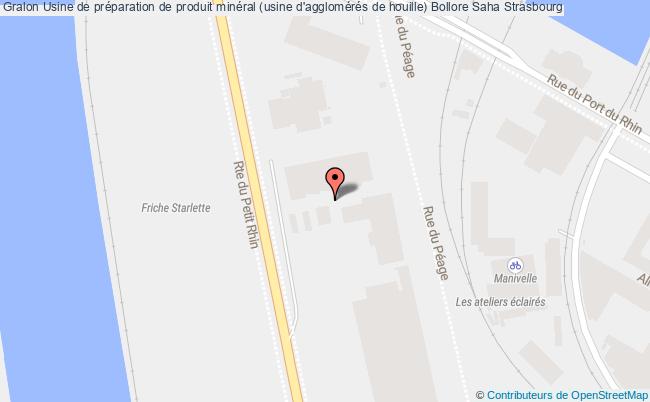 Usine De Préparation De Produit Minéral (usine D'agglomérés De Houille) Bollore Saha  Strasbourg