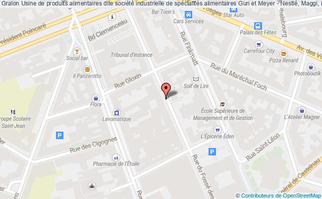 Usine De Produits Alimentaires Dite Société Industrielle De Spécialités Alimentaires Guri Et Meyer - Nestlé, Maggi, Imprimerie  Strasbourg