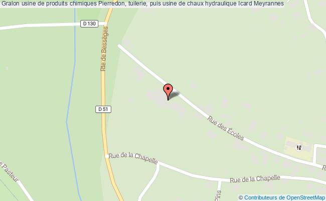 Usine De Produits Chimiques Pierredon, Tuilerie, Puis Usine De Chaux Hydraulique Icard  Meyrannes