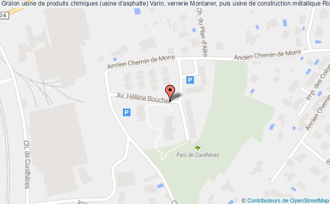 Usine De Produits Chimiques (usine D'asphalte) Varin, Verrerie Montaner, Puis Usine De Construction Métallique Richard Ducros 2  Alès