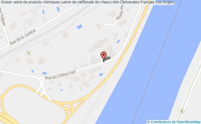 Usine De Produits Chimiques (usine De Carbonate De Chaux) Des Carbonates Français  Les Angles