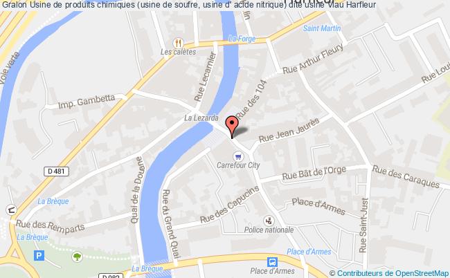 Usine De Produits Chimiques (usine De Soufre, Usine D' Acide Nitrique) Dite Usine Viau  Harfleur