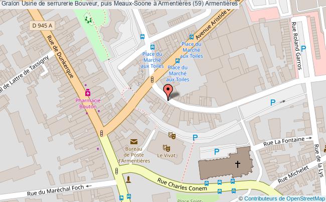 Usine De Serrurerie Bouveur, Puis Meaux-soone à Armentières (59) 