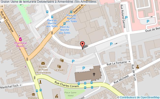 Usine De Teinturerie Detollenaere à Armentières (59) 