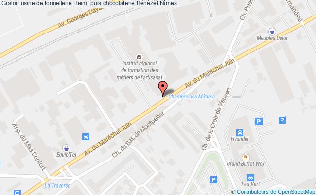 Usine De Tonnellerie Heim, Puis Chocolaterie Bénézet  Nîmes