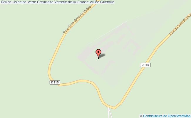 Usine De Verre Creux Dite Verrerie De La Grande Vallée  Guerville