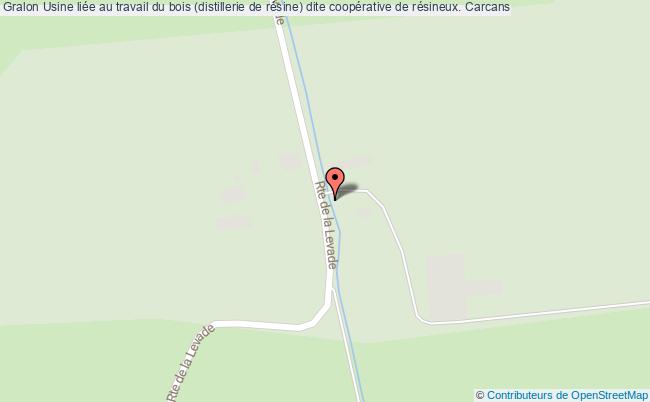 Usine Liée Au Travail Du Bois (distillerie De Résine) Dite Coopérative De Résineux.  Carcans