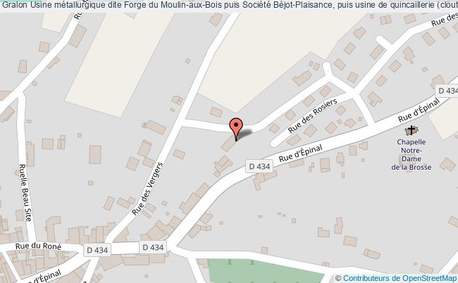 Usine Métallurgique Dite Forge Du Moulin-aux-bois Puis Société Béjot-plaisance, Puis Usine De Quincaillerie (clouterie) à Bains-les-bains (88) 