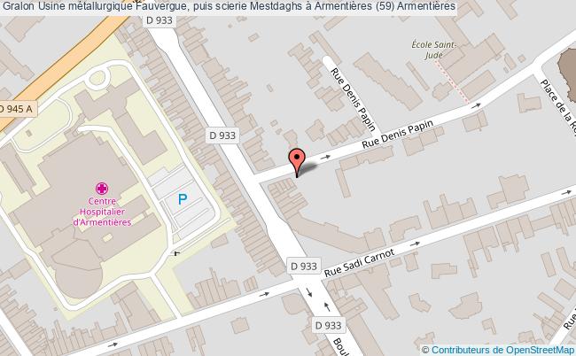 Usine Métallurgique Fauvergue, Puis Scierie Mestdaghs à Armentières (59) 