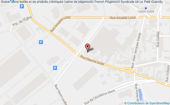 Usine Textile Et De Produits Chimiques (usine De Pégamoïd) French Pégamoïd Syndicate Ldt  Le Petit-quevilly