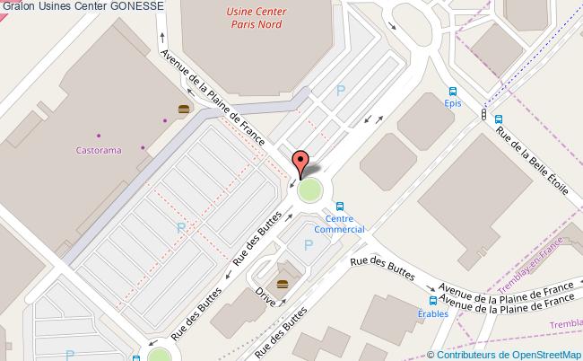 Usines Center  Gonesse