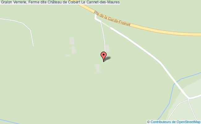 Verrerie, Ferme Dite Château De Colbert  Le Cannet-des-maures
